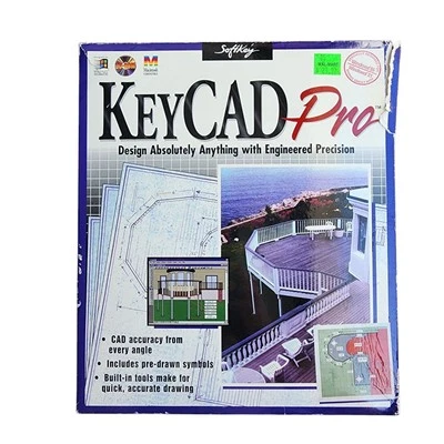 Softkey KeyCad Pro Big Box (CD-ROM, Windows 3.1, 95)  - Image 1 of 4