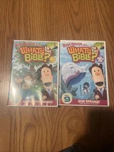What's In The Bible: Volume 1 and 9 DVD Animated Buck Denver - Foto 1 di 6