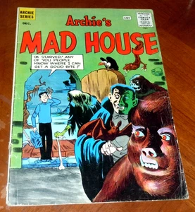 ARCHIE'S MAD HOUSE #7 (1961)  VG- (3.5) cond. BOB WHITE, SAMM SCHWARTZ art - Picture 1 of 6