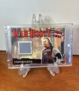 RARE!🔥WWF Raw is War Wrestling - War Booty Relic UNDERTAKER Ring Mat PATCH - Picture 1 of 4