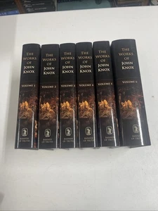 The Works Of John Knox/ 6 Volume Set/ HC/DJ / David Laing - Picture 1 of 20