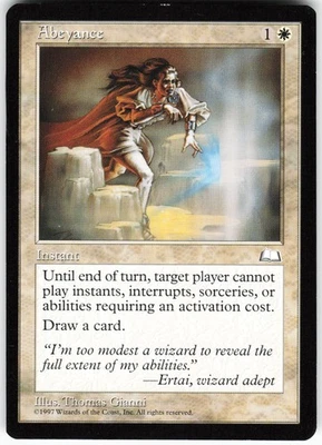 Abeyance R Weatherlight WTH Normal MTG NM - Image 1 of 2