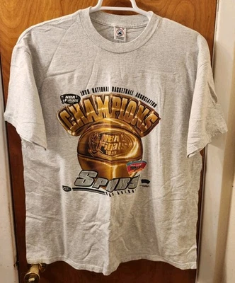 Camiseta vintage 1999 San Antonio Spurs 1999 Champions para hombre talla XL gris Foto 1 de 4