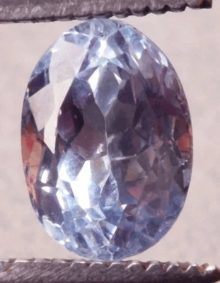 9.95 Cts. Natural Light Blue Aquamarine Oval Shape Certified Gemstone - Image 1 of 4