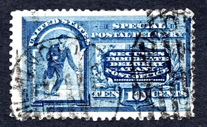US 1888 Special Delivery Stamp #E2 Used CV $45 - Picture 1 of 2