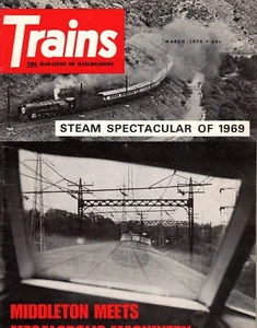 ZÜGE - DAS MAGAZIN DER EISENBAHN - DAMPFSPEKTAKULÄR VON 1969 - MÄRZ 1970 - 56 SEITEN - Bild 1 von 2