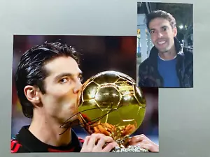 KAKA Pallone d'Oro 2007/Campione del Mondo 2002Foto firmata di persona 20x25 autografo+foto - Foto 1 di 1