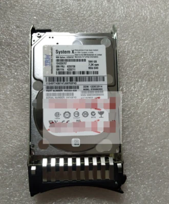 IBM 42D0707 500GB Internal 7200RPM 2.5"  HDD - Image 1 of 4
