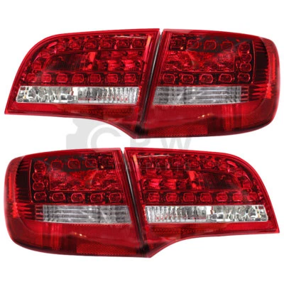 LED Rückleuchten komplett Set 4 teilig für Audi A6 4F Avant Kombi Bj. 04-11 - Bild 1 von 4