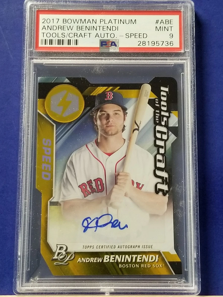 Andrew Benintendi Autograph Baseball Cards for sale | eBay