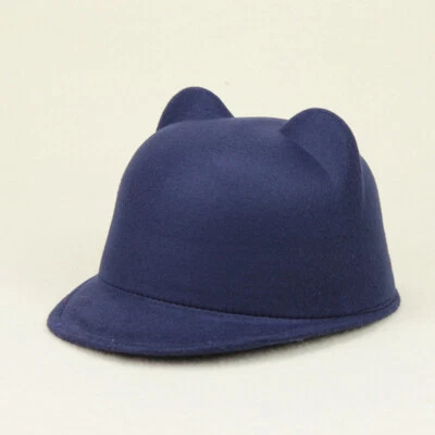 Orejas ecuestres Gorra Sombreros Ala Sombreros Jinete Padre-hijo Gorras Trilby Gato Plano+ ⇓ Foto 1 de 4