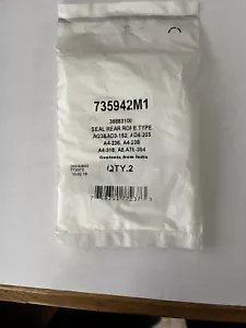 Rear Crankshaft Seal (Rope Type) - Fits Massey Ferguson - 735942M1 - Picture 1 of 2