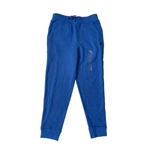 NEW KIDS BOYS POLO RALPH LAUREN BLUE JOGGER TRAINING LIGHTWEIGHT PANTS SIZE 7 - Picture 1 of 7