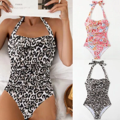 Damen Einteiler Bademode Sun Through Sonnendurchlässige Support Badeanzug Tops - Bild 1 von 4