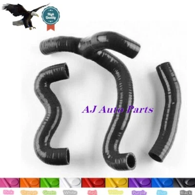Manguera de refrigerante de radiador de silicona negra para KTM 50 SX/SX Mini/SXS 2012-2017 2015 Foto 1 de 4