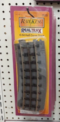 MTH Real Trax 40-1057-2:  O-54 Half Curve (2 pieces each) - Image 1 of 3