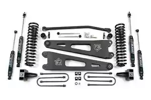 Zone Offroad 4" Lift Kit w/ Radius Arms & Shocks for 05-07 F250 F350 4WD Diesel - Picture 1 of 3