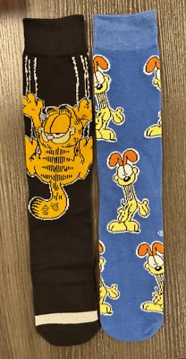 Nuevo - Talla única - Garfield - 2 pares de calcetines informales Foto 1 de 3