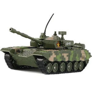 1/48 Military Model Main Battle Tank Leopard 2 M1A2 Abrams 99B Heavy Tank Truck - Imagen 1 de 11