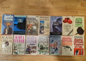 Lot of 14 Agatha Christie Vintage Pan Fontana Bantam Harper Paperback Books - Picture 1 of 15