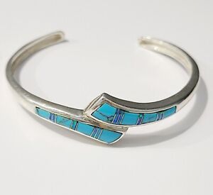 sterling turquoise cuff bracelet