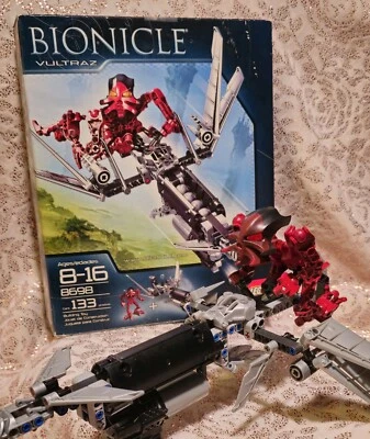 LEGO Bionicle Warriors: Vultraz #8698 Complete w/Box & Manual  - Изображение 1 из 4