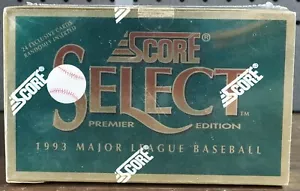 1993 Select Baseball Factory Sealed Hobby Box (36 Packs) JETER - Bild 1 von 6