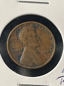 1944 Wheat Penny No Mint Mark "L" error rim xf - Picture 1 of 2