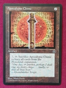 Magic The Gathering HOMELANDS APOCALYPSE CHIME artifact card MTG - Picture 1 of 2
