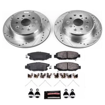 PowerStop Disc Brake Kit - Rear - Fits Lexus GS300 1993-1997, Toyota Supra 1993- - Изображение 1 из 4