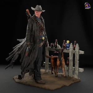 Ghoul - Fallout - Fan Art Figur - 3D Resin Print 237mm - Bild 1 von 7