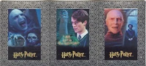 Harry Potter World Of Harry Potter 3D Series 1 Complete Ultra Rare Set UR1-3 - Picture 1 of 1