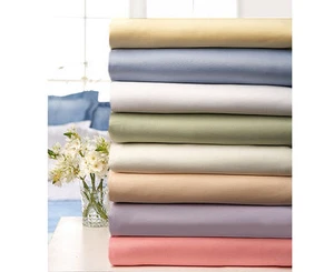 Luxury Easy Care Non Iron Microfibre Bed Bedding Duvet Set Plain Dyed Colours - Picture 1 of 11