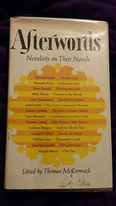 Afterwords : Novelists On Their Novels ed. by Thomas McCormack 1st Edition HCDJ - Picture 1 of 6