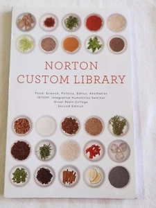 Norton Custom Library Food: Science, Politics, Ethics, Aesthetics Int339 - Picture 1 of 4