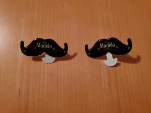 NEW 2 MODELO Beer LIGHT UP PINS Buttons Badge Mexican Beer Cerveza Cinco de Mayo - Picture 1 of 7