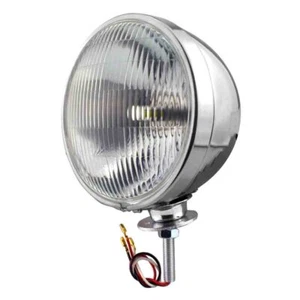 7" Motorcycle headlight COB 6000K LED Lens Turbo Light Bulbs Bottom For Harley - Picture 1 of 8