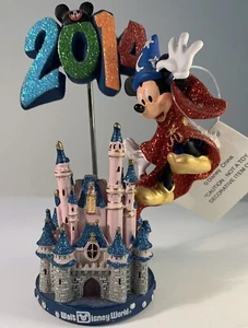 Walt Disney World Mickey Mouse Wizard Castle desk statue photo holder 2014 new - Picture 1 of 13
