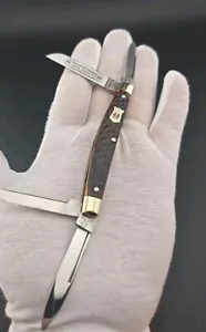 Robert Robt Klaas KISSING CRANE Pocket Knife 1749 4 Blade CONGRESS Bone - Picture 1 of 22