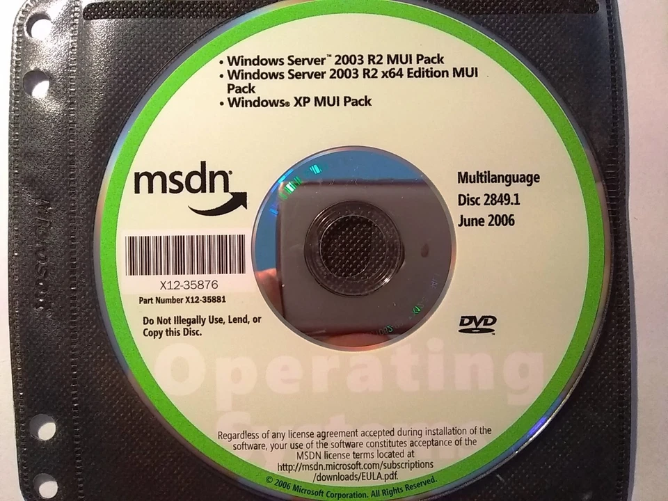 Windows XP & Windows Server 2003 R2 Multilingual User Interface Pack - Image 1 of 1