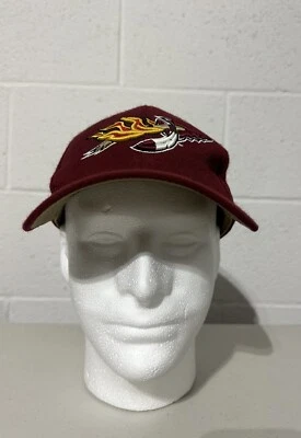 Boné masculino vintage Zephyr Florida State Seminoles 7 3/8 vermelho futebol ajustado - Imagem 1 de 4