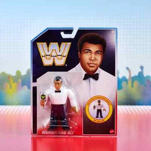 WWE WWF Mattel Retro Muhammad Ali Actionfigur Factory Sealed Pro Wrestling - Bild 1 von 2