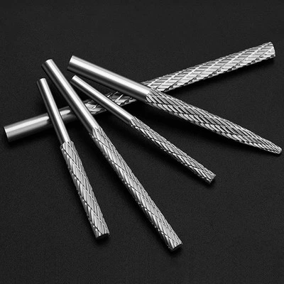 High Speed Steel Rotary Burr Tool for Wood Carving and Grinding 6mm Shank - Image 1 of 4