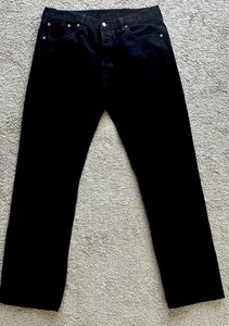 Jeans Levis Strauss & Co 501 negros 38X34 - Imagen 1 de 9