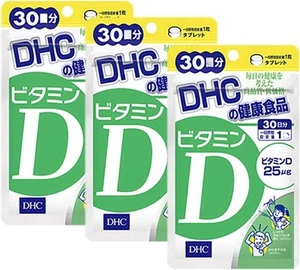 Japan DHC Vitamin D for 90 Days - 90 Capsules(DHC Vitamin D 30 Day Supply x 3) - Picture 1 of 1