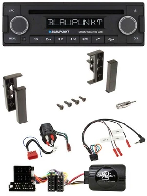 Blaupunkt Lenkrad Bluetooth DAB CD USB Autoradio für Audi A3 A4 A6 99-00 BOSE-Vo - Bild 1 von 4