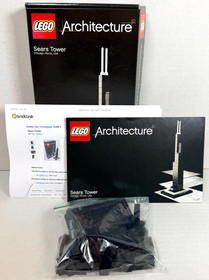 LEGO (21000) Architecture: Sears Tower Chicago - 100% Complete Box Instructions
