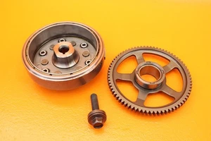Honda Trx400ex Trx400x 1999-2014 volante rotor y engranaje de arranque unidireccional - Imagen 1 de 8