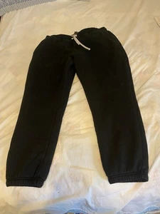 Herren Eddie Bauer Jogginghose Größe XL 38-40 x 29 schwarz Sherpa gefüttert schwer - Bild 1 von 9