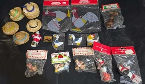 VINTAGE BASTELBEDARF WEIHNACHTEN & MEHR KONVOLUT - Bild 1 von 7